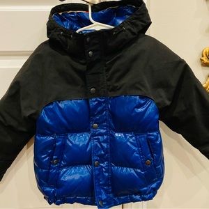Authentic Burberry puffer coat boy size 4Y